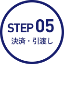 STEP04:決済・引渡し